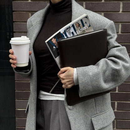 ClineUp Leather MacBook Sleeve
