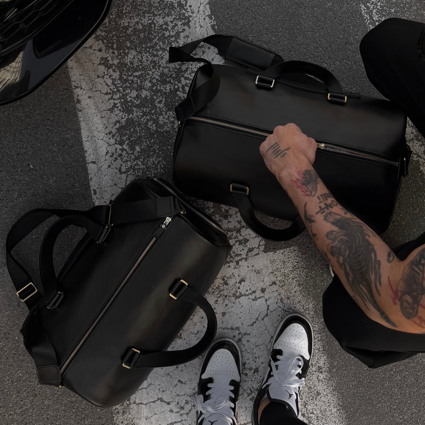 Nomad Leather Travel Bag