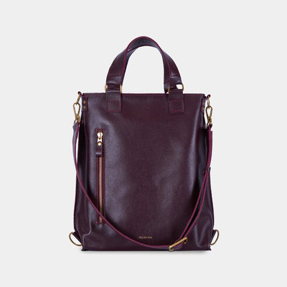 Optimus Leather Bag 2in1 — Сlassic / Burgundy