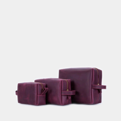 Mirage Leather Cosmetic Case