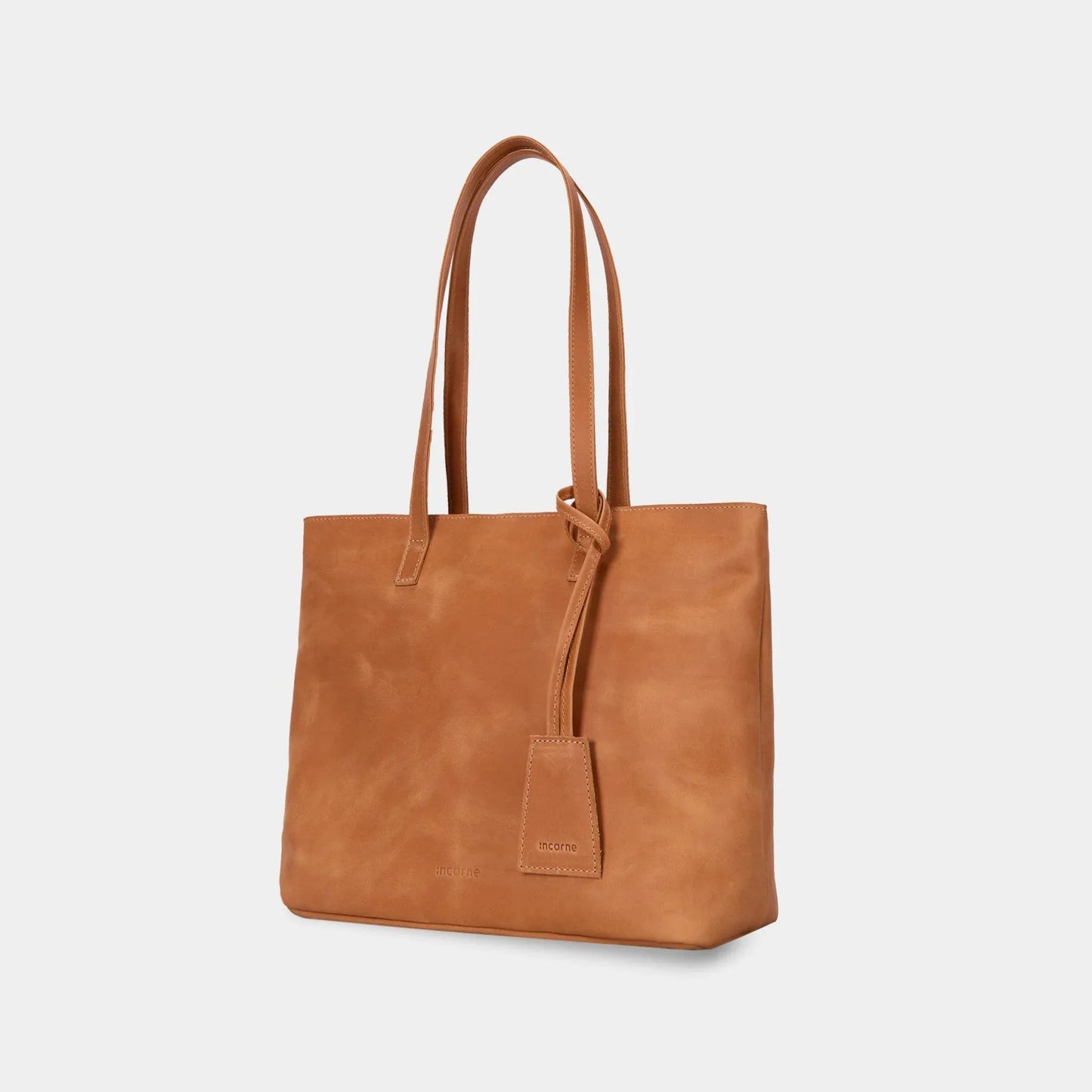 Emeli Leather Shopper Bag