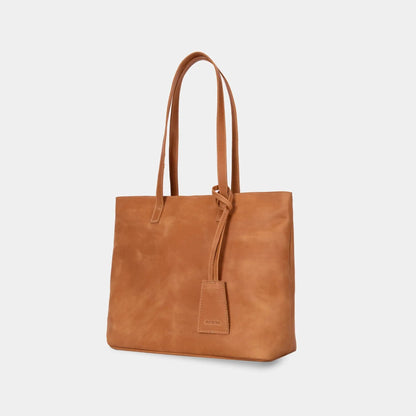Emeli Leather Shopper Bag