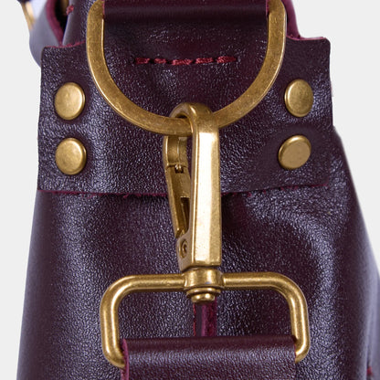 Optimus Leather Bag 2in1 — Сlassic / Burgundy