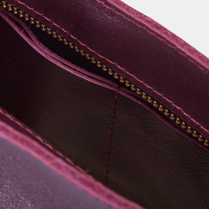 Optimus Leather Bag 2in1 — Сlassic / Burgundy