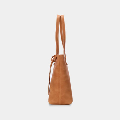 Emeli Leather Shopper Bag