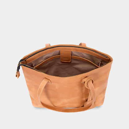 Emeli Leather Shopper Bag