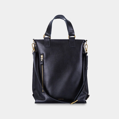 Optimus Leather Bag 2in1 — Сlassic / Black