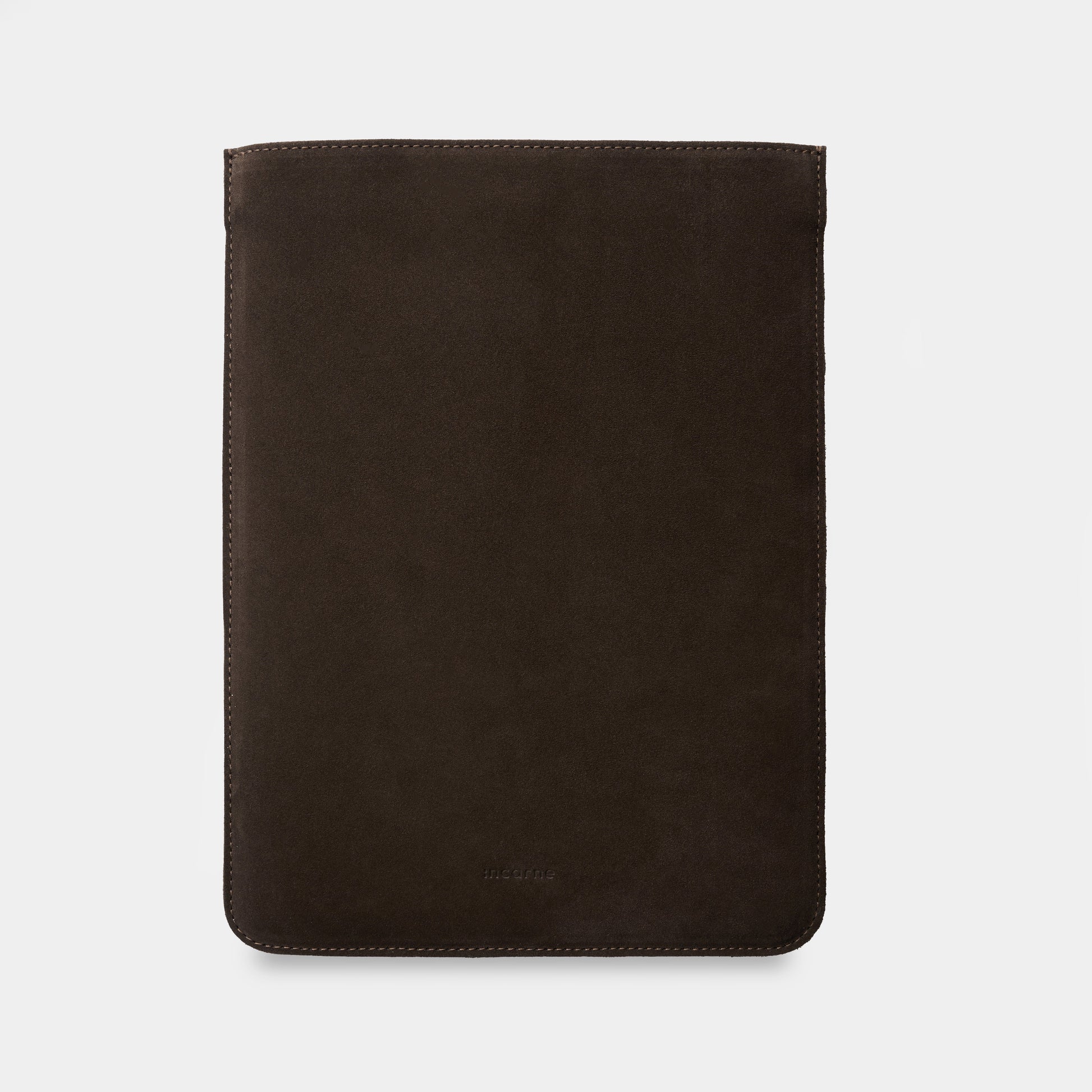 Kožené pouzdro na MacBook ClineUp z Crazy Horse kůže – Brown Velour | Essetia