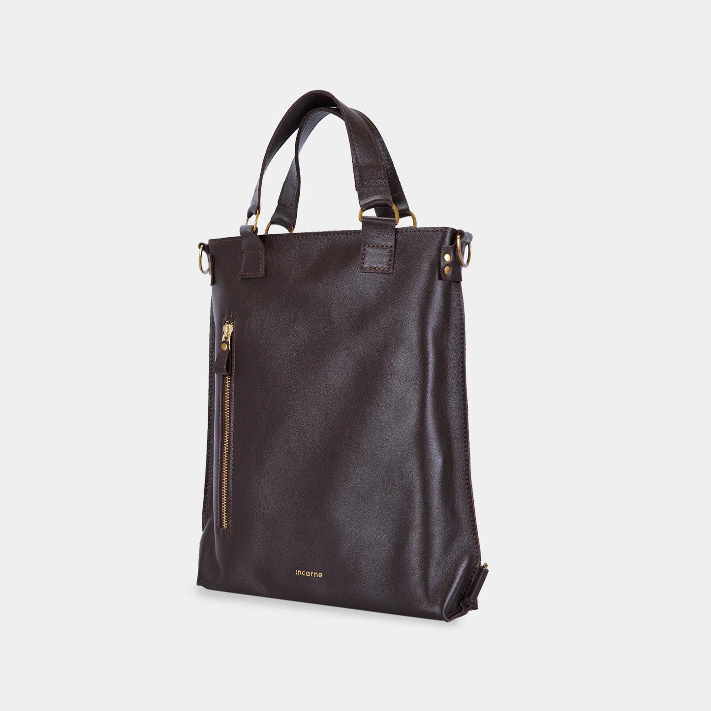 Optimus Leather Bag 2in1 — Сlassic / Chocolate