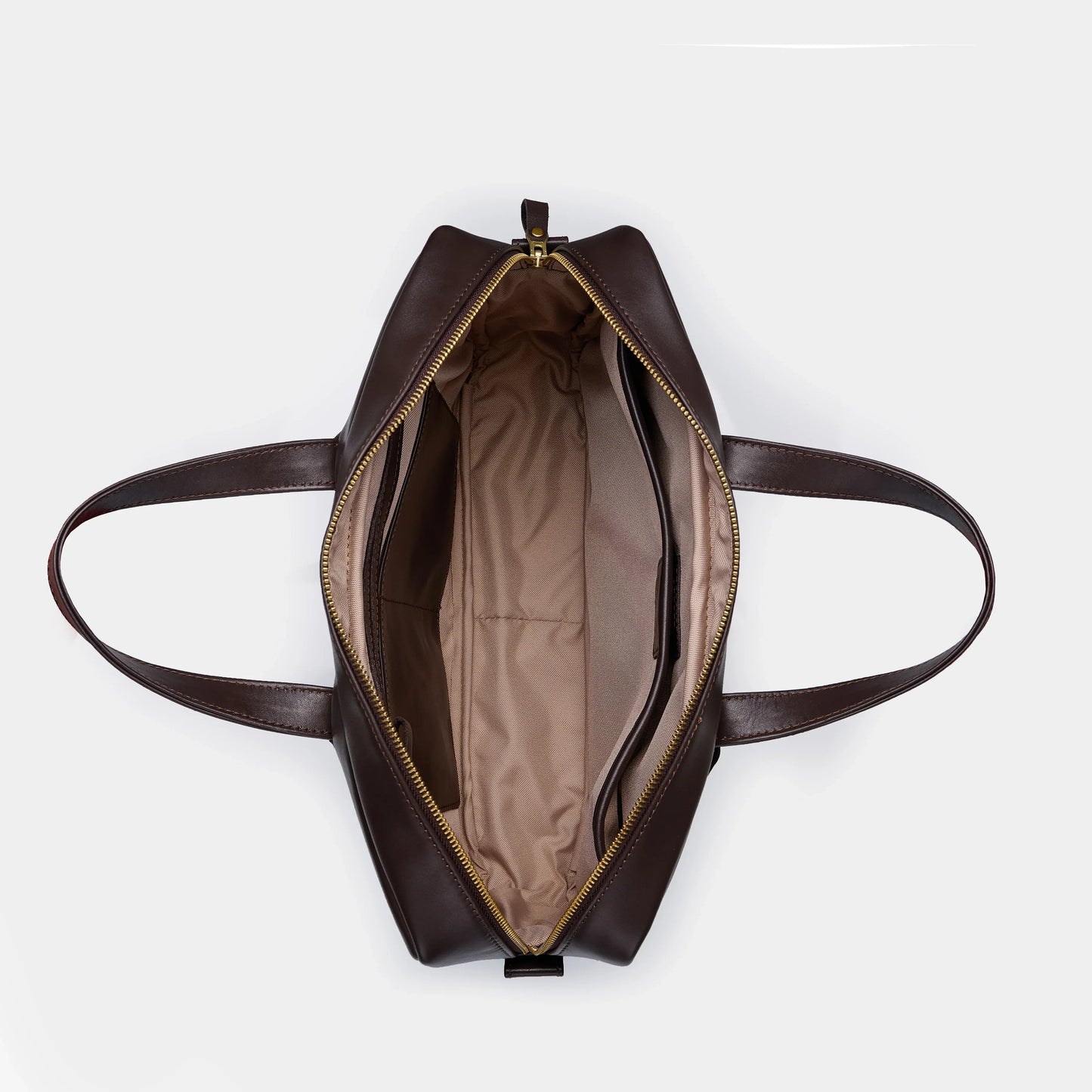 Brief Leather Laptop Bag