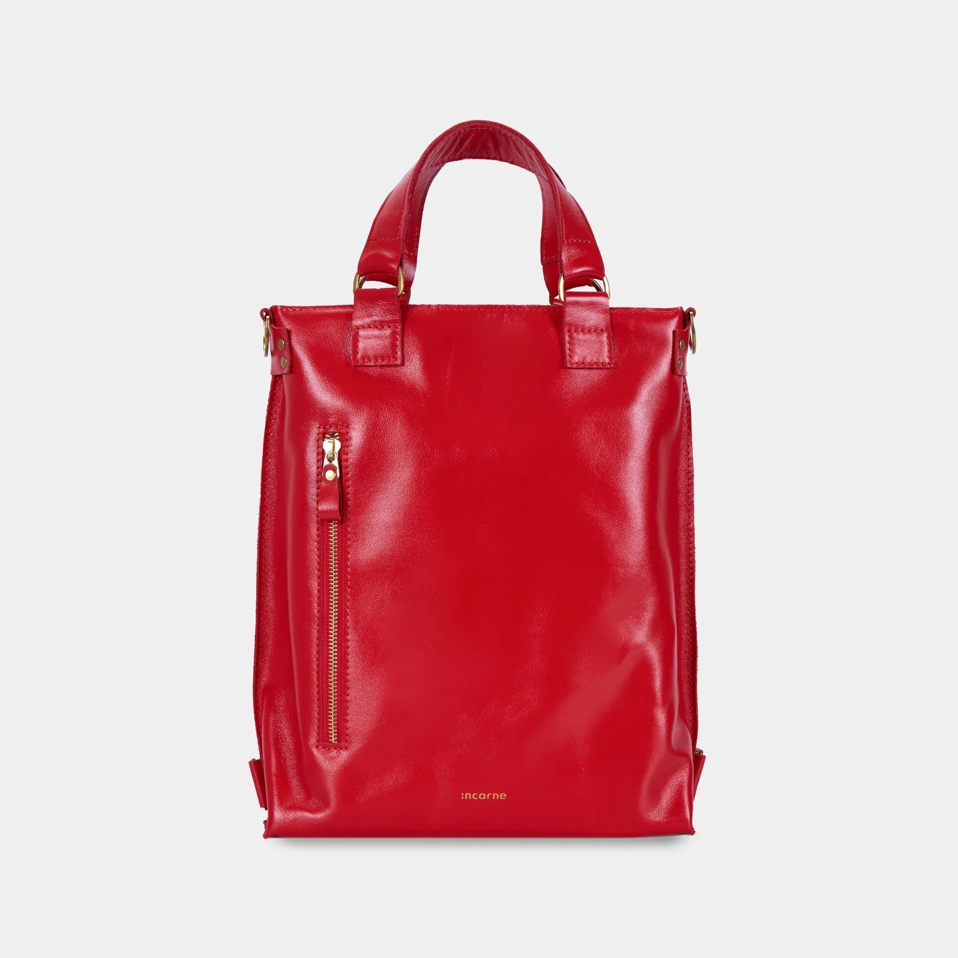 Optimus Leather Bag 2in1 — Сlassic / Red