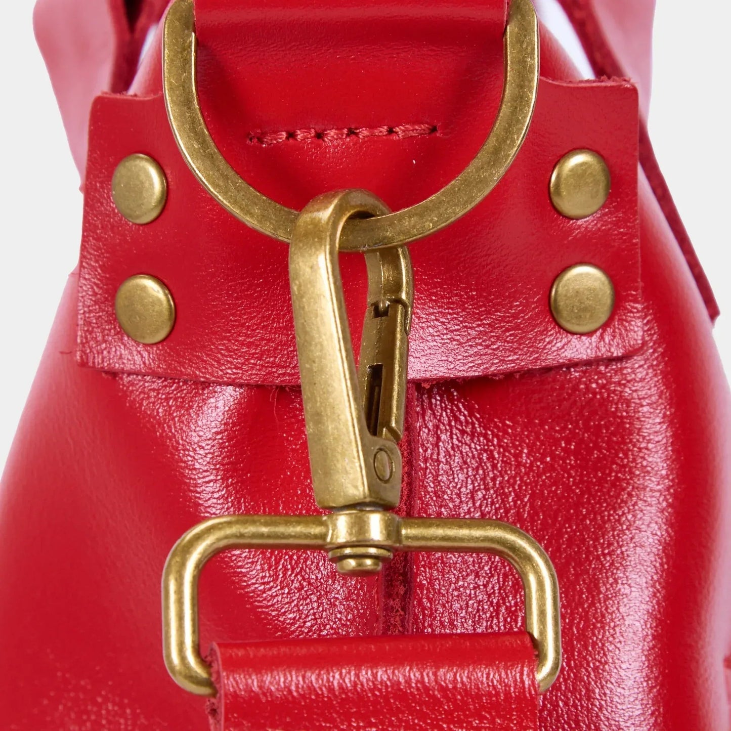 Optimus Leather Bag 2in1 — Сlassic / Red