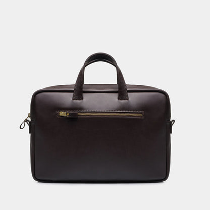 Brief Leather Laptop Bag