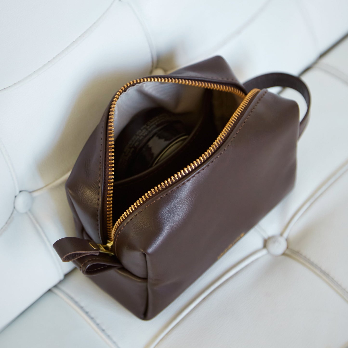 Mirage Leather Cosmetic Case