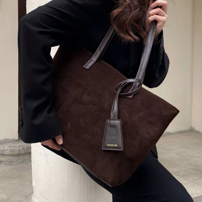 Emeli Leather Shopper Bag