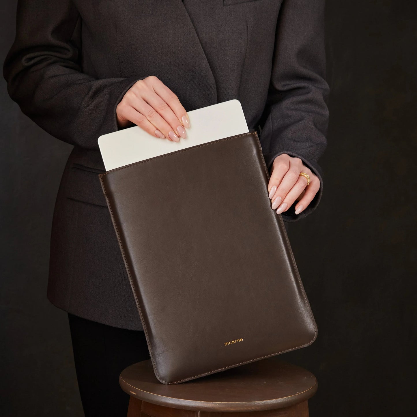 ClineUp Leather MacBook Sleeve
