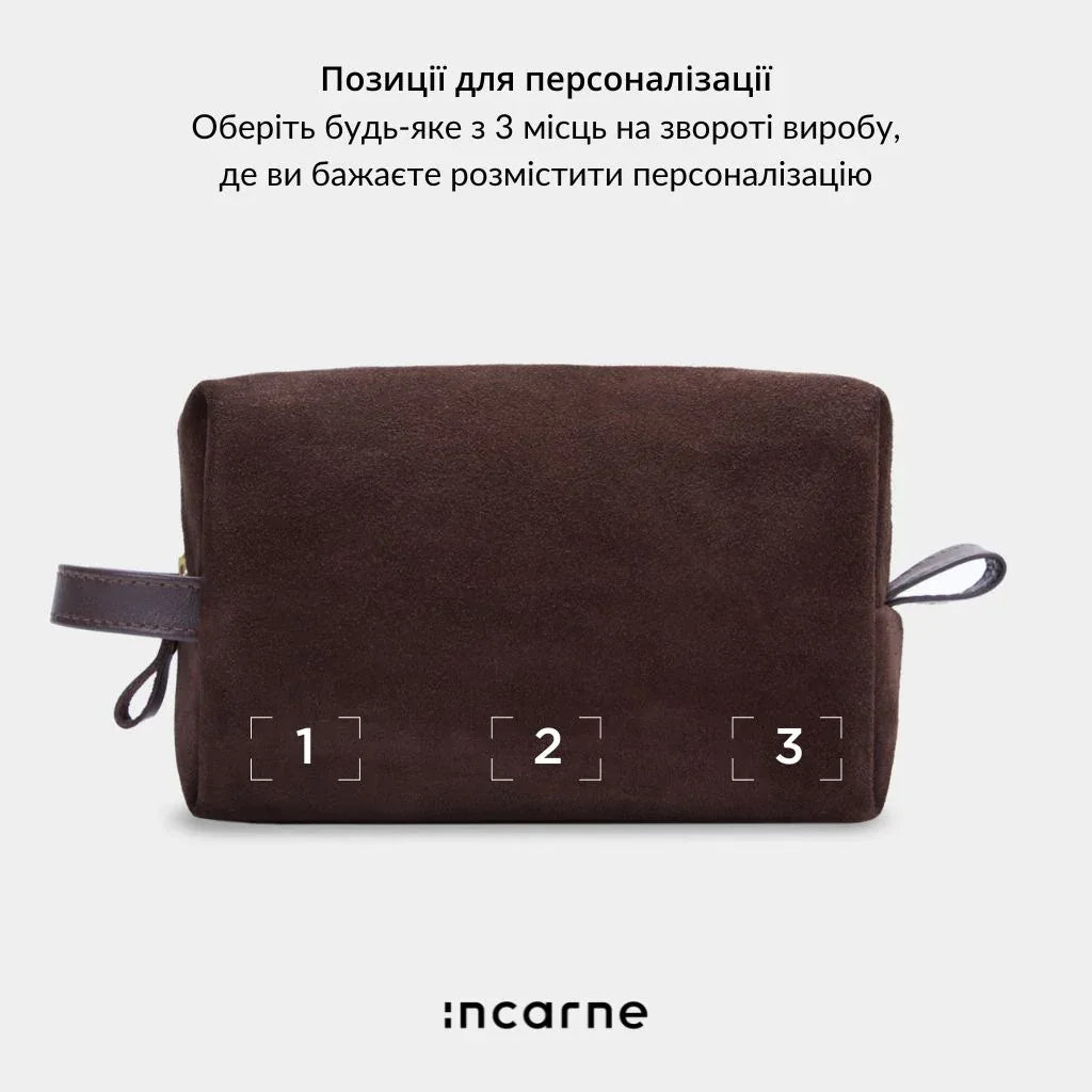 Mirage Leather Cosmetic Case
