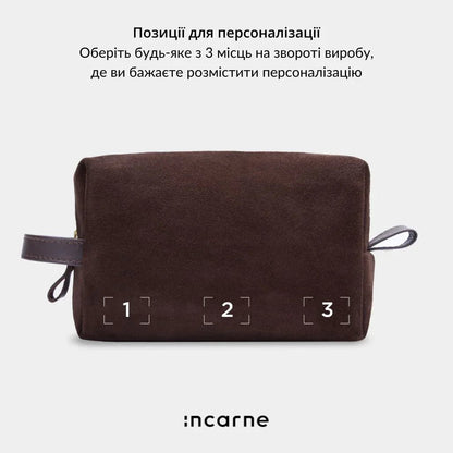 Mirage Leather Cosmetic Case