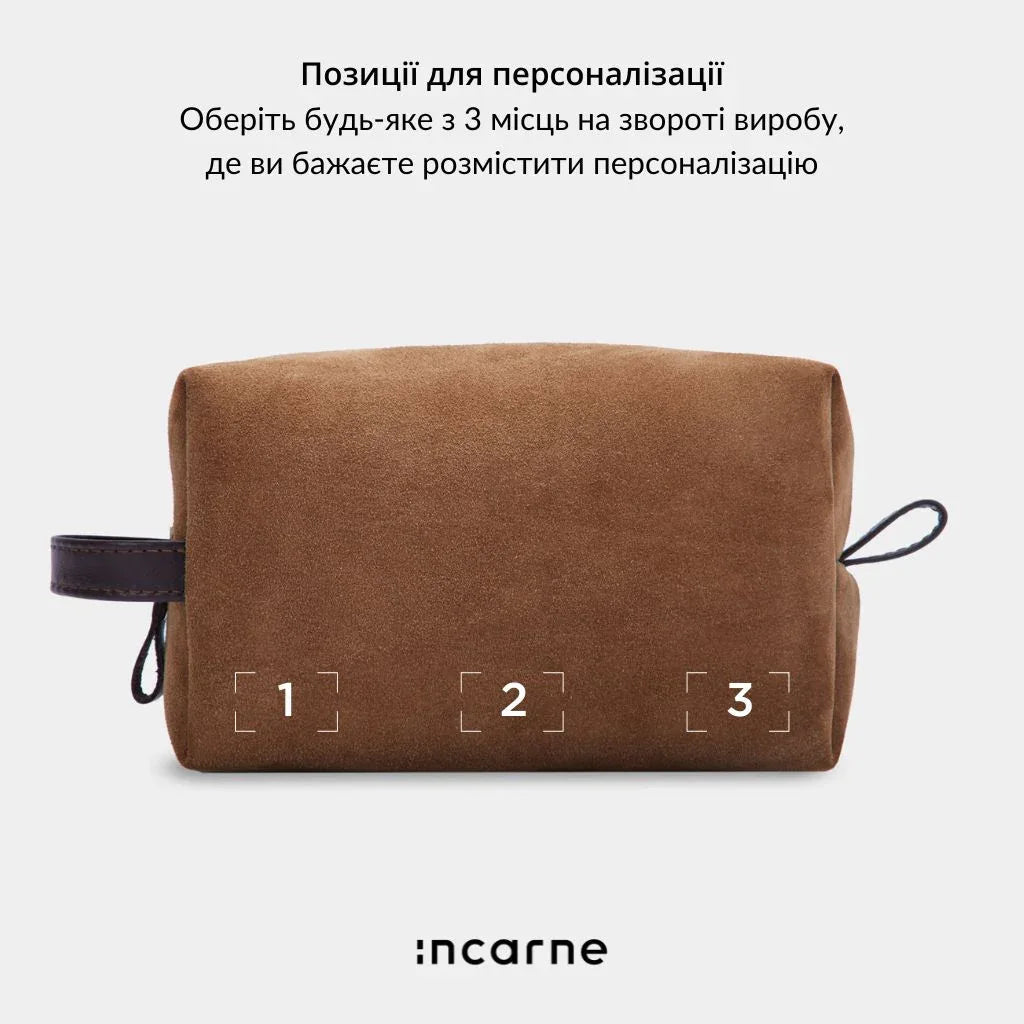 Mirage Leather Cosmetic Case
