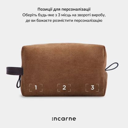 Mirage Leather Cosmetic Case