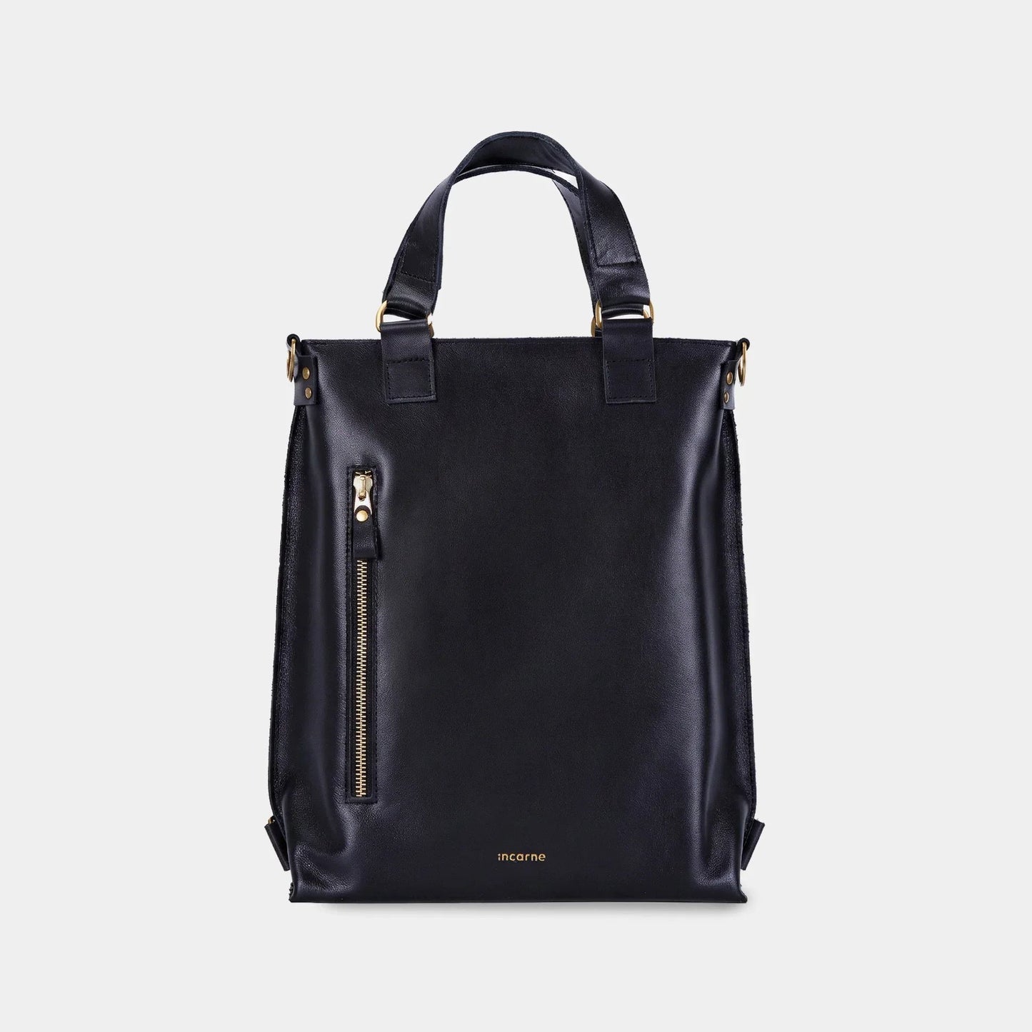 Optimus Leather Bag 2in1 — Сlassic / Black