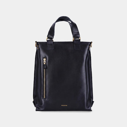 Optimus Leather Bag 2in1 — Сlassic / Black