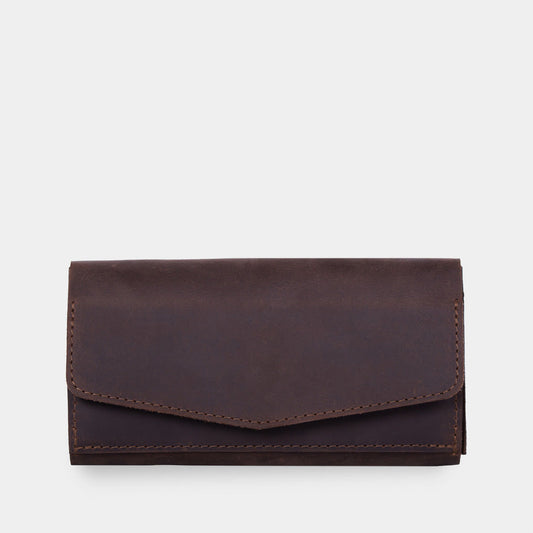 Prostrani kožni novčanik Simple