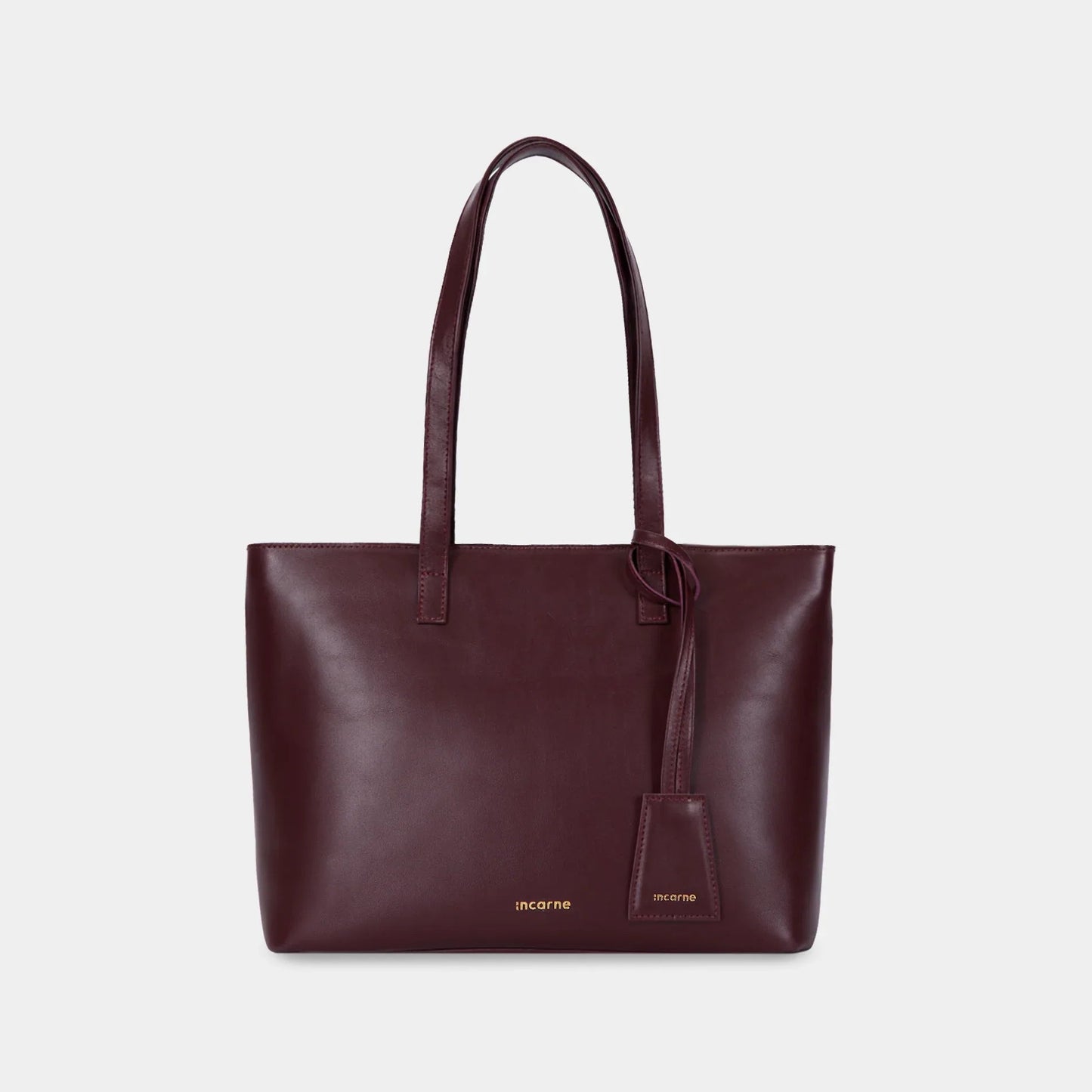Emeli Leather Shopper Bag