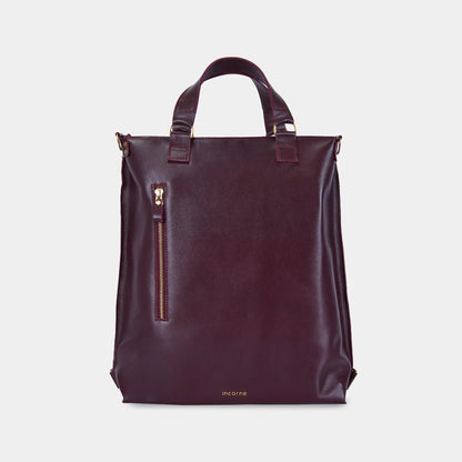 Optimus Leather Bag 2in1 — Сlassic / Burgundy