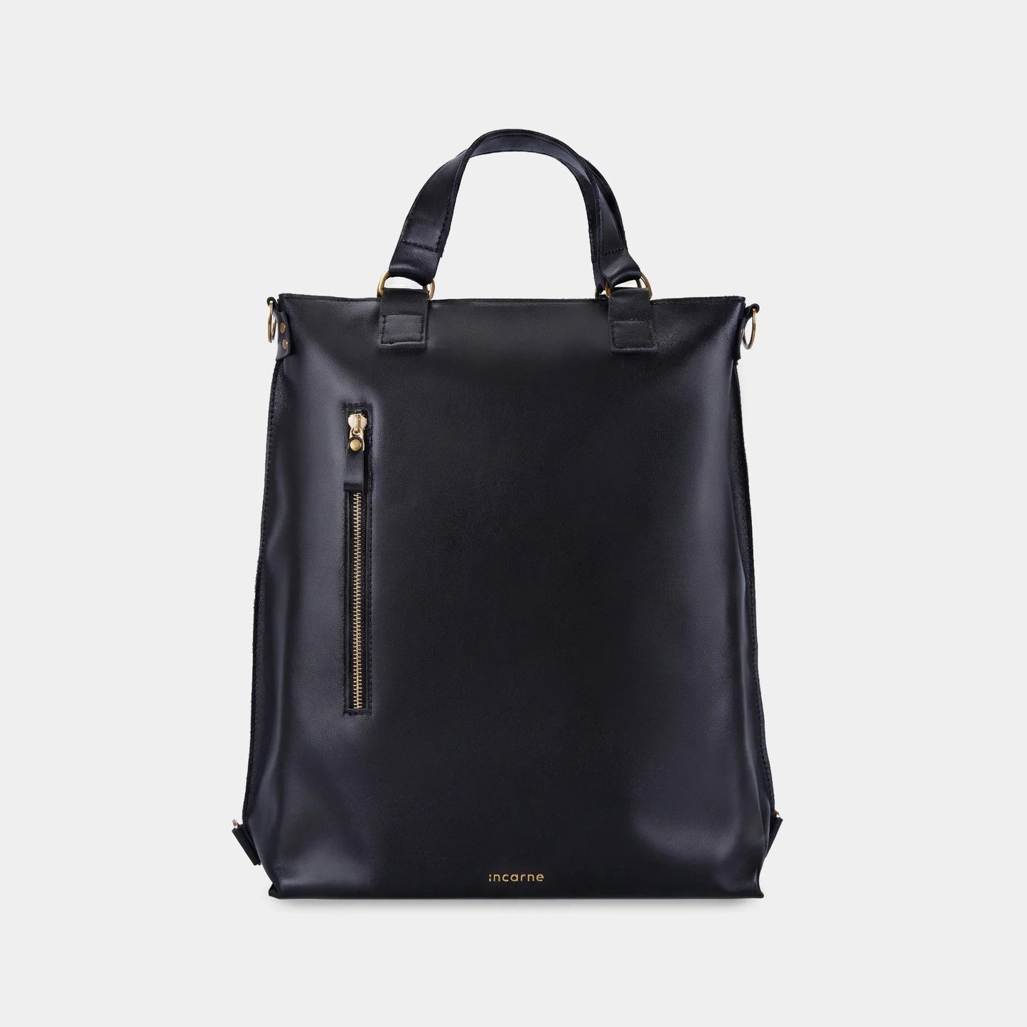 Optimus Leather Bag 2in1 — Сlassic / Black