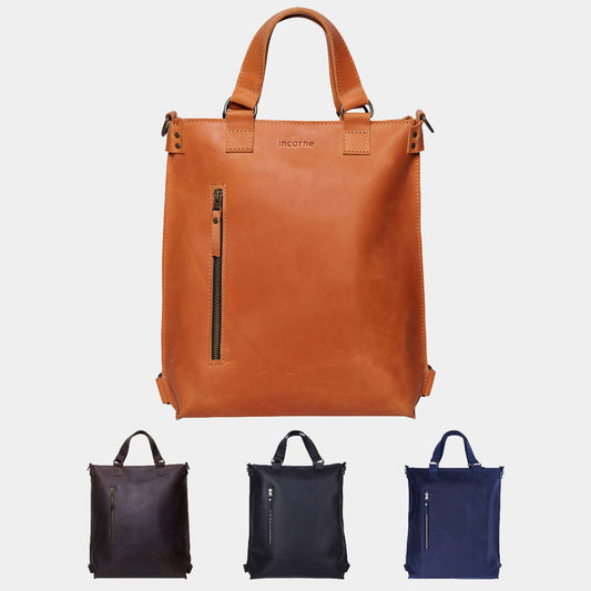 OPTIMUS – Elegantní dámská kožená taška a batoh 2v1 Transformer – 2 velikosti, 3 barvy – Skladem